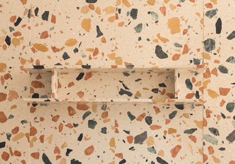 Marmoreal by Max Lamb for Dzek Salone Installation