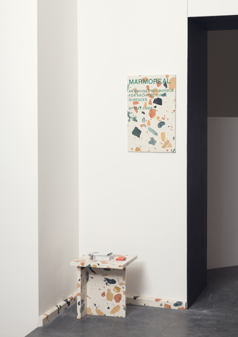 Marmoreal by Max Lamb for Dzek Salone Installation