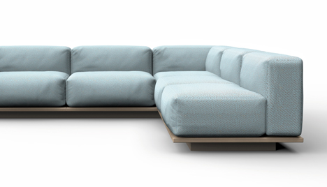 Meet sofa by Fattorini+Rizzini+Partners for Offecct