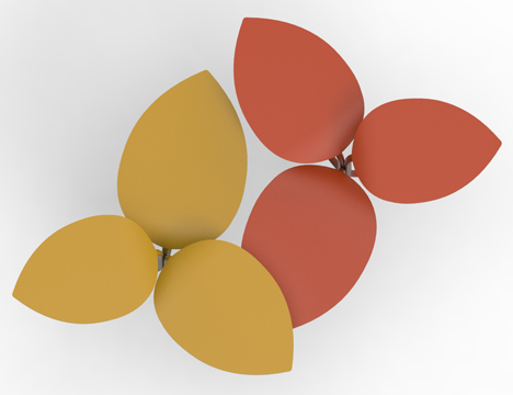 Morning Glory tables by Marc Thorpe for Moroso