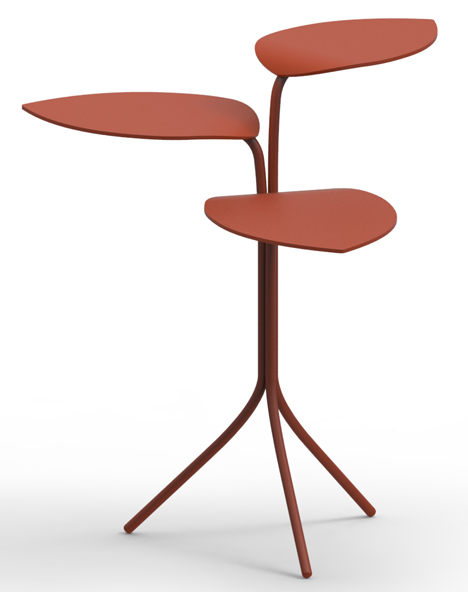 Morning Glory tables by Marc Thorpe for Moroso