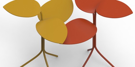Morning Glory tables by Marc Thorpe for Moroso
