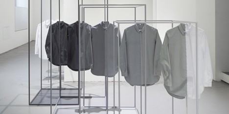 Nendo uses Cos shirt for installation centrepiece in Milan