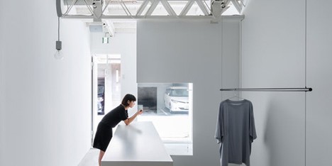 Nietzsche clothing store by Reiichi Ikeda Design