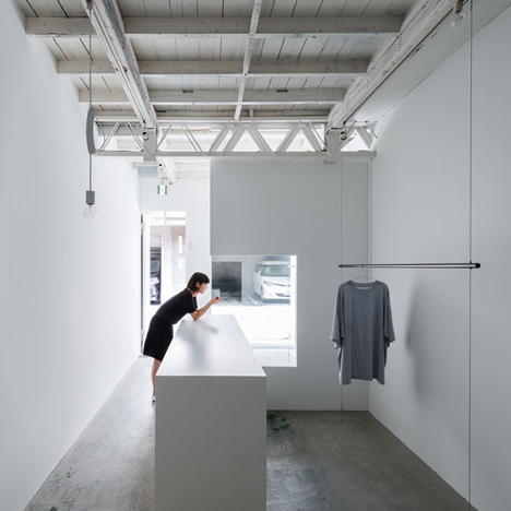 Nietzsche clothing store by Reiichi Ikeda Design