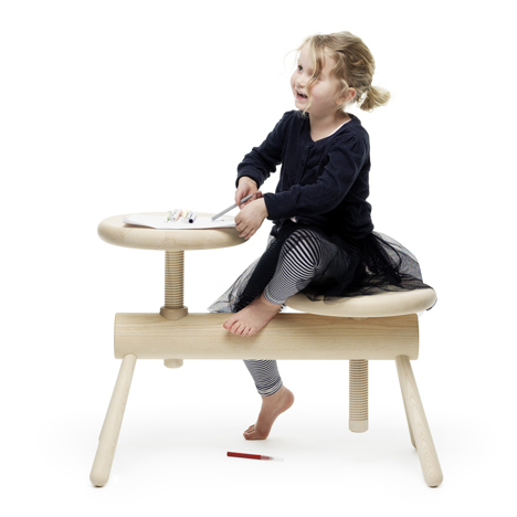 Orkester bench collection by Mia Cullin