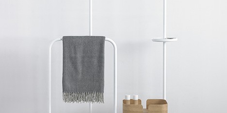 Note Design Studio creates Plateau storage unit to keep the hallway tidy