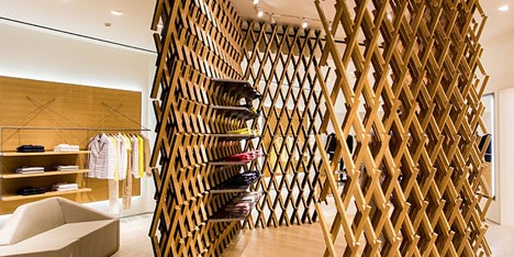 Pringle of Scotland store in Chengdu by Atelier Oi