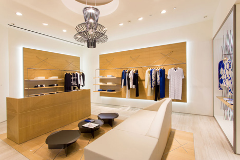 Pringle of Scotland store in Chengdu by Atelier Oi