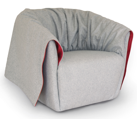 Red Riding Hood chair Hanna Emelie Ernsting Milan