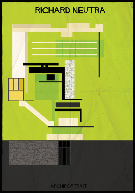 Richard Neutra Archiportrait by Federico Babina