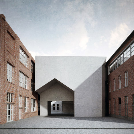 Aires Mateus to design architecture school with a house-shaped entrance