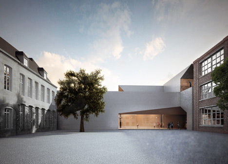 School of Architecture, Tournai by Aires Mateus