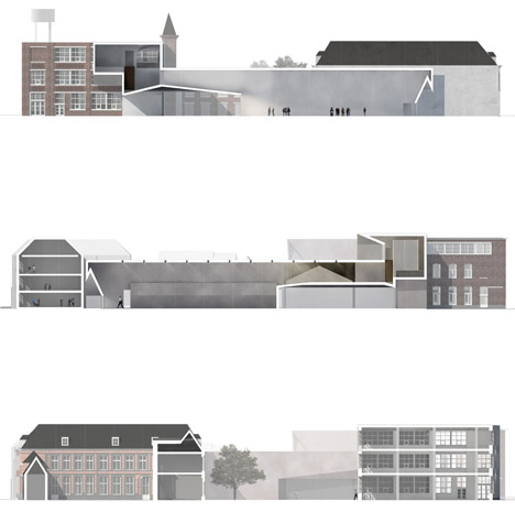 School of Architecture, Tournai by Aires Mateus