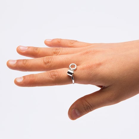 Spring rings by Gahee Kang incorporate flowers