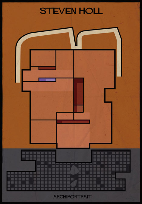 Steven Holl Archiportrait by Federico Babina