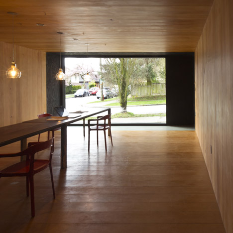 Scott & Scott Architects build their own timber-lined studio in Vancouver