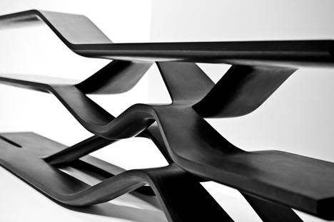 Tela Shelving by Zaha Hadid for CITCO
