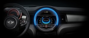 The MINI Connected console