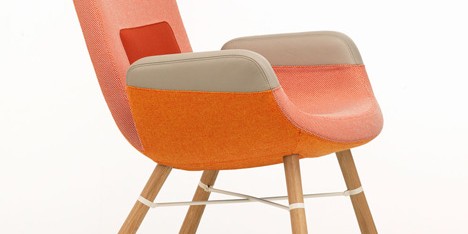 Vitra launch new Hella Jongerius lounge chair in Milan