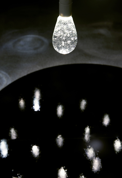 Bubbly beads of light hover at Torafu Architects' Tokyo installation