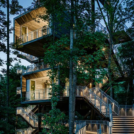 West Virginia treehouse by Mithun