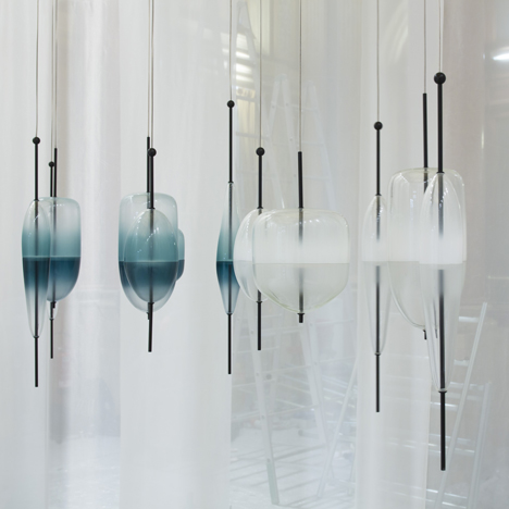 Wonderglass lighting collection at Milan 2014