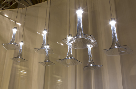 Wonderglass lighting collection at Milan 2014