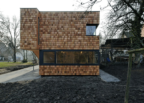 Youth-Club Extension by Bernd Zimmermann Architekten