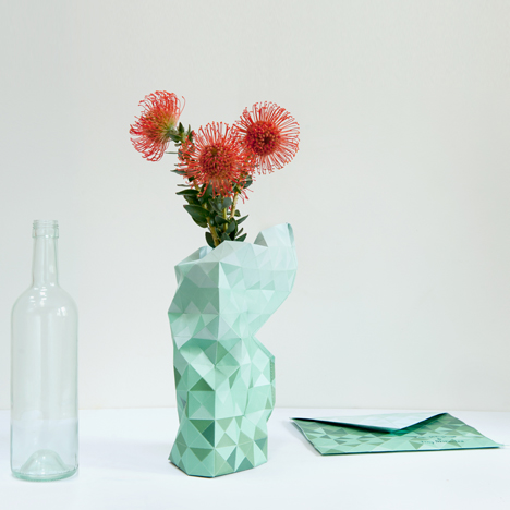 Paper Vase by Pepe Haykoop
