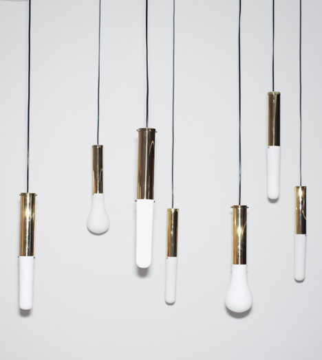3D Printed lights by Hanieh Heidarabadi