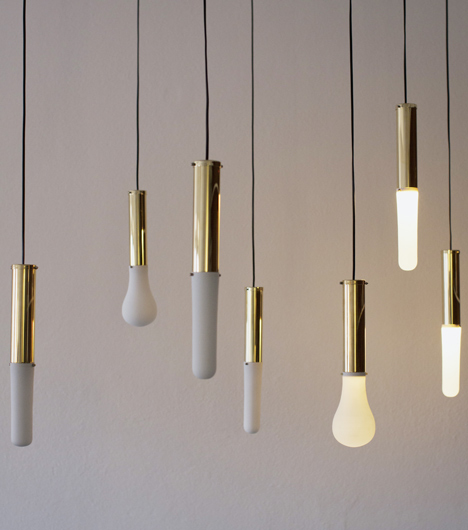 3D Printed lights by Hanieh Heidarabadi