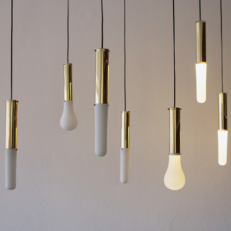 3D Printed lights by Hanieh Heidarabadi