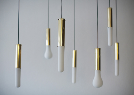 3D Printed lights by Hanieh Heidarabadi