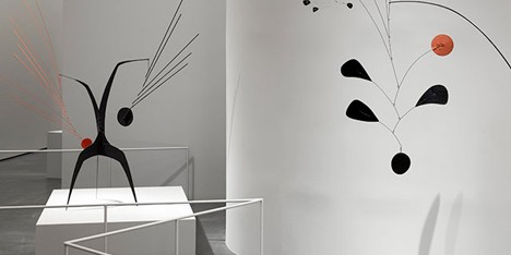 Alexander Calder exhibition at LACMA by Frank Gehry
