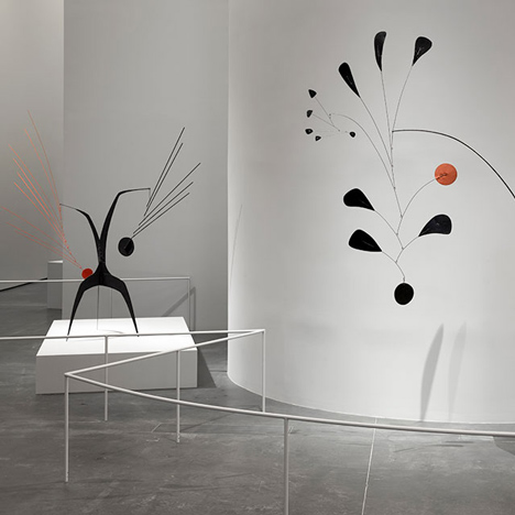 Alexander Calder exhibition at LACMA by Frank Gehry