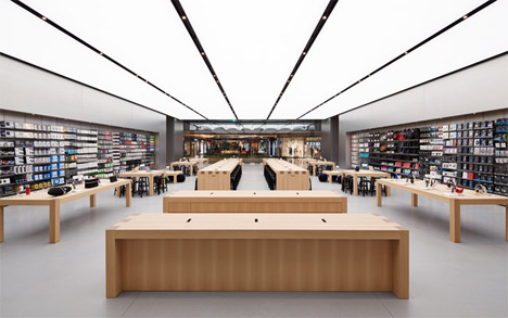 Apple opens first Foster-designed store in Istanbul