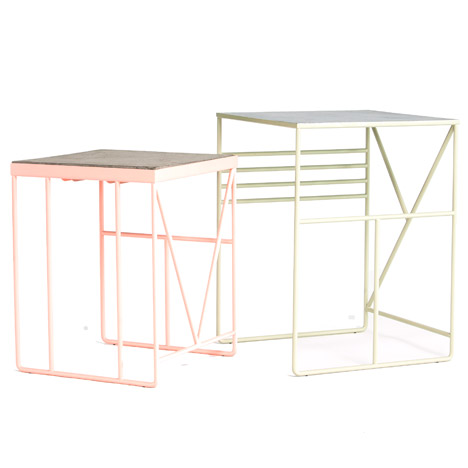 Berg tables by Thorunn Hannesdottir for Faerid