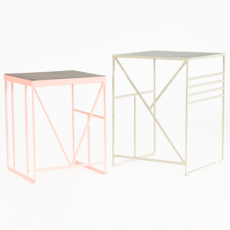 Berg tables by Thorunn Hannesdottir for Faerid