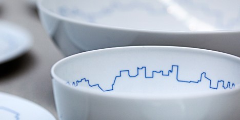 Big Cities tableware set for Rosenthal by BIG and Kilo Design