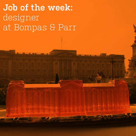 Job of the week: designer at Bompas & Parr