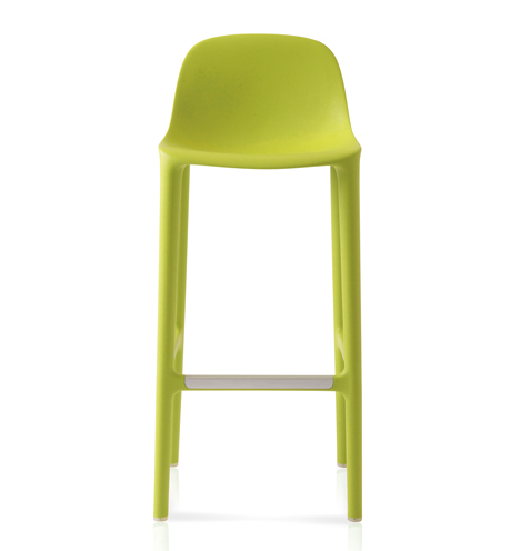 Broom barstool and counter stool by Philippe Starck for Emeco