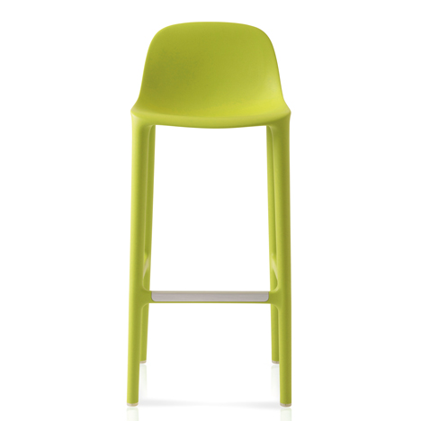 Broom barstool and counter stool by Philippe Starck for Emeco