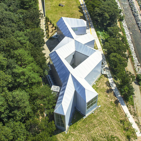 Knot-shaped museum by Chae Pereira Architects honours Korean artist Chang Ucchin