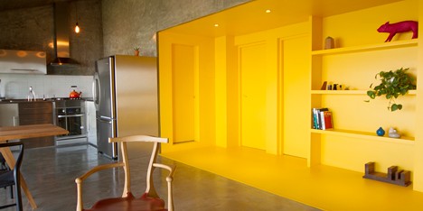 Chipinque apartment renovation by Jakob Gomez studio