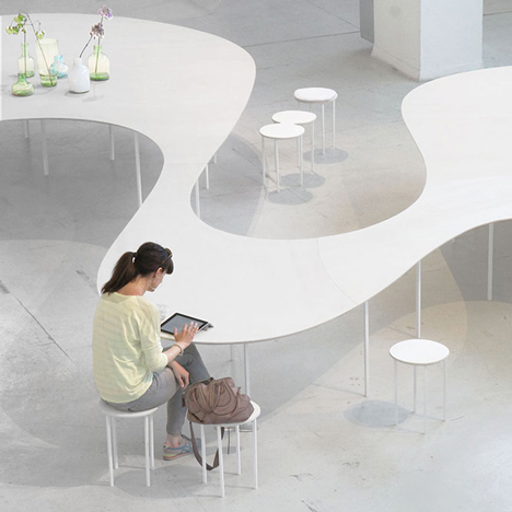 Cloud Table by Studio Maks