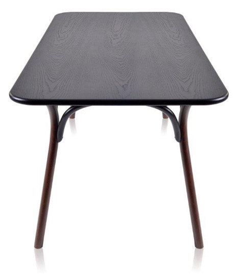Coat Rack Bench and Arch Tables for Gebrüder Thonet Vienna