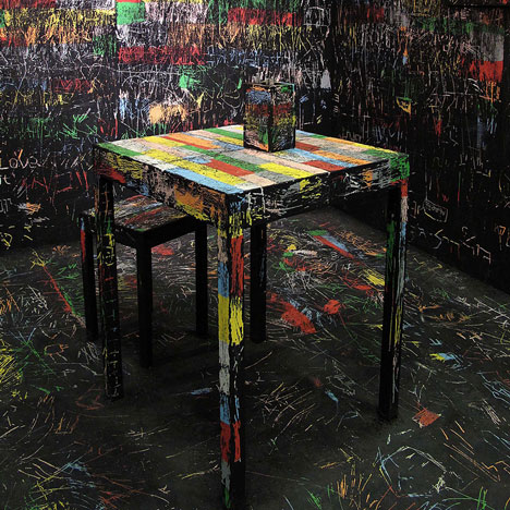 Colour Etching at Design Museum Holon by Itay Ohaly