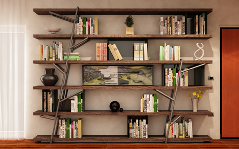 Logshelf  by LI-VING design studio 