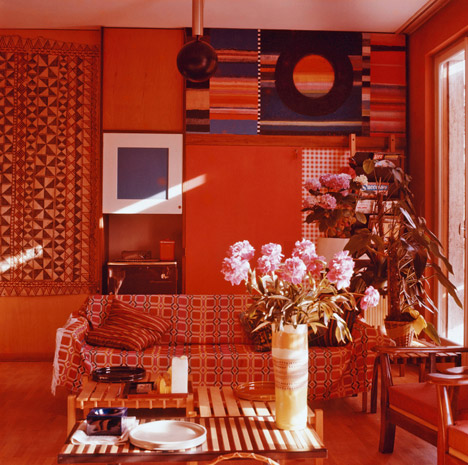 Ettore Sottsass' apartment in Milan